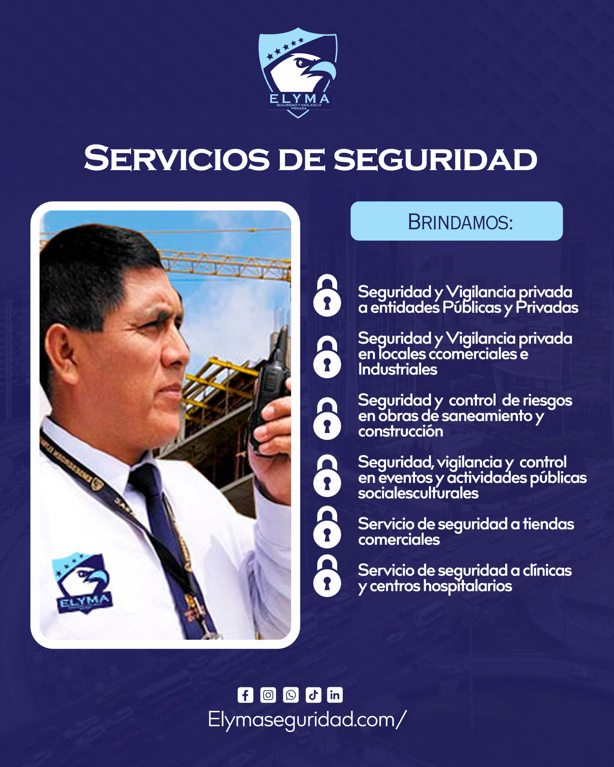 Empresa de Seguridad y Vigilancia Privada en Lima | Elyma